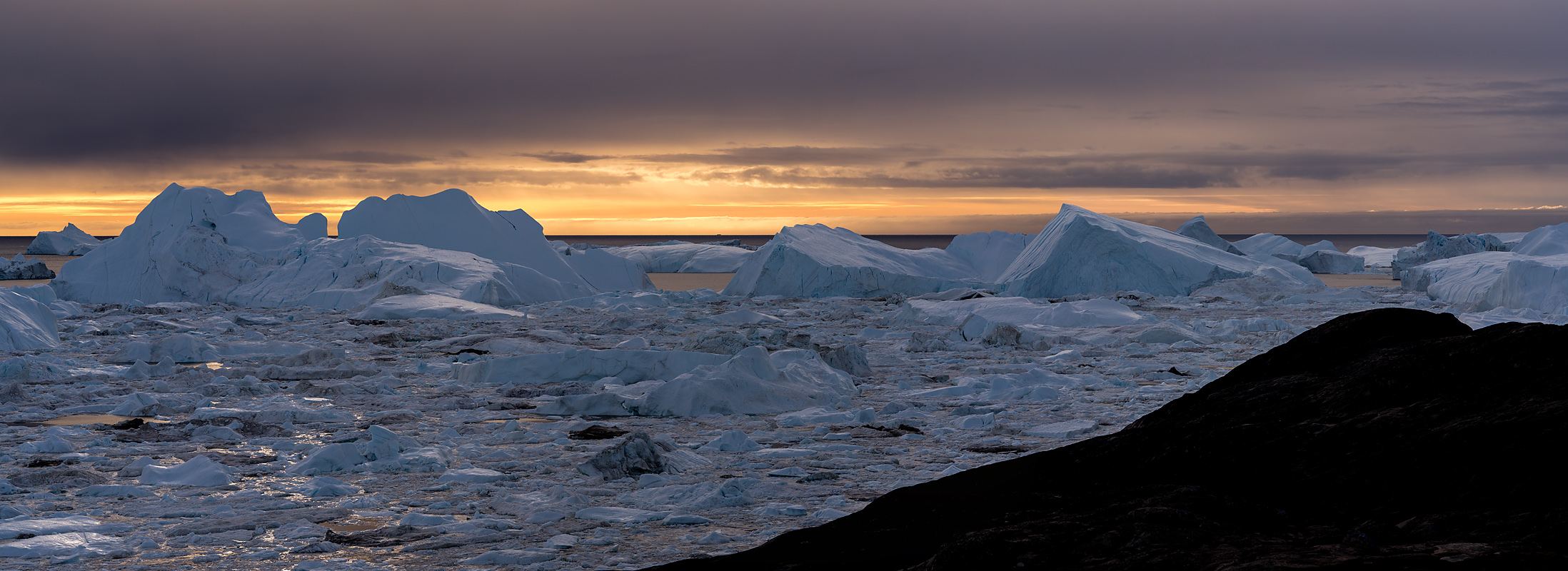 Kangia Eisfjord Pano