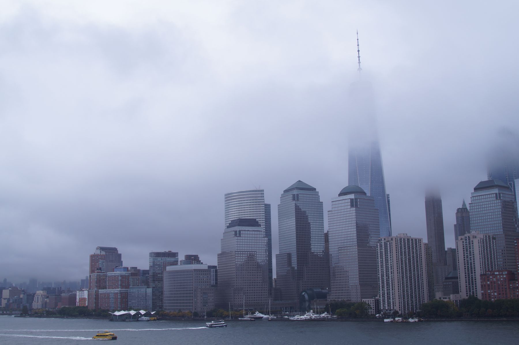 Skyline im Nebel