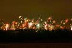 Feuerwerk über Rostock