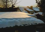 Evening over rooftops