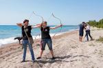 Training am Strand