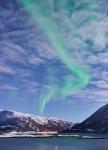 Polarlicht im Gullesfjord, Norwegen