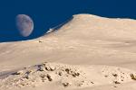 Die Sonne geht - der Mond kommt