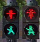 Ampelmännchen sind für mich ebenfalls ein Muß! ... und Dresdner Ampelmädchen!