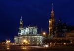 Dresdner Hofkirche und Schloss