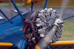 Sternmotor einer Boeing Stearman