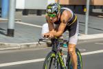 Sebastian Kienle auf dem Weg zum Sieg beim Frankfurt Ironman 2014
