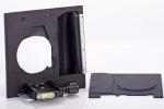 Sinar F1/F2 + Adapter-Platine für eine Sony E-Mount Digital-Back + G-Claron 9/150mm