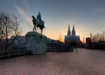 Dom mit Hohenzollern-Denkmal