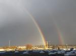 Doppelter Regenbogen