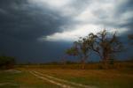 Ein Unwetter braut sich zusammen