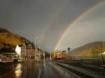 Regenbogen bei Alf