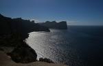 Cap Formentor, Blick nach SW