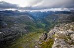 Von der Dalsnibba bis zum Geirangerfjord gucken