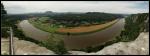 Blick von der Bastei auf die Elbe