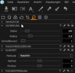 Capture One Schärfung