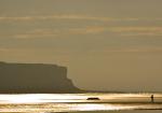 Abendstimmung am Strand in Arromanches