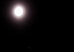 Mond und Jupiter