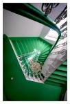 grüne Treppe