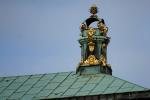 Schornstein auf dem Schloss im Schlosspark Dresden