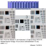 SEL55210 + Achromat 1