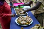 Lecker Essen in Uganda
