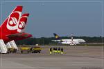 A380 und Boing 737-300 Karlsruhe