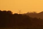 Metalhenge vom Hollerland aus gesehen