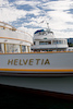 MS Helvetia und MS Limmat vertäut in Zürich