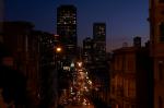 SF Straßenscene bei Nacht