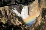 (189)	Grand Canyon of the Yellowstone mit Regenbogen in allen Farben