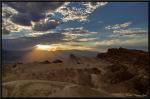 Sunset over Death Valley