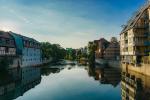 Sonnenuntergang an der Pegnitz