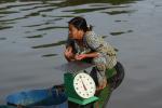 Warten auf Kundschaft (Mekong, Vietnam)