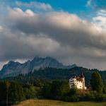 Schloss Schauensee und Pilatus nach Feierabend 3