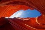 Lower Antelope Canyon - Blick nach oben