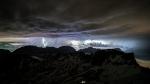 Alpen-Gewitter - direkter Blitz