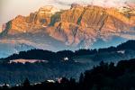 Alpenglühen Vrenelisgärtli Glarus