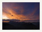 Der Himmel über der Zugspitze