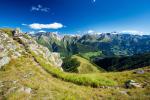 Wandern über dem Virgental