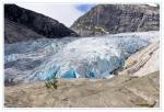 Im Gletscherschliff des Nigardsbreen