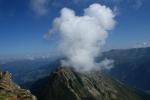 Wolkenturm am Gamskopf hoch über Fendels