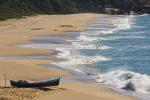 Fischerboot am Strand