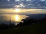 Sonnenuntergang am Genfer See