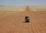 Verlassen in der Namib