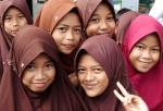 Schulmädchen Sulawesi 4