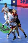 Ringkampf bei Handball-WM Dtl-Kro