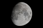 Klarer Mond mit 1000mm - 3. Versuch