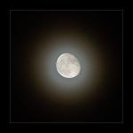 Mond drei Tage vor Vollmond - wie man es nicht macht