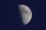 Mond mit 100-400GM ohne Stativ